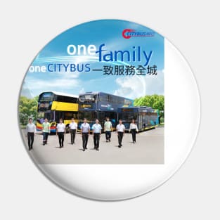 One Family One Citybus Pin