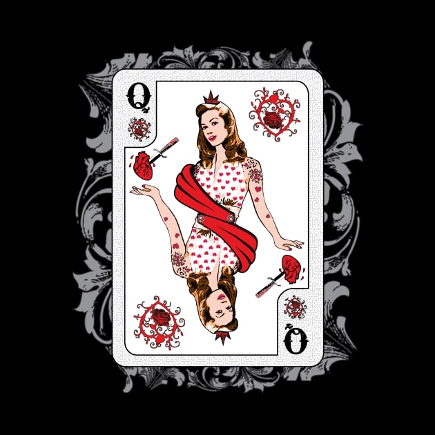 Queen of Hearts by dmcash1