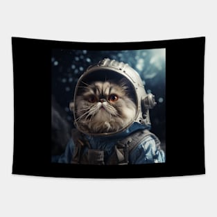 Astronaut Cat in Space - Persian Tapestry