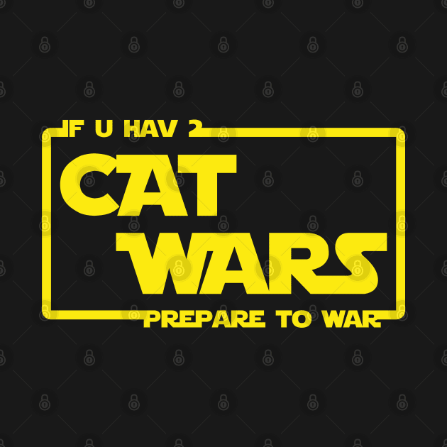 cat wars by CrawfordFlemingDesigns