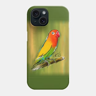 Fischer Lovebird Phone Case