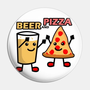 Beer and Pizza Pin