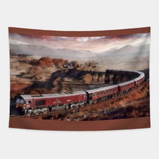 Belmond Royal Scotsman Steam Train Tapestry