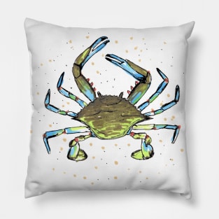 Blue Crab Pillow