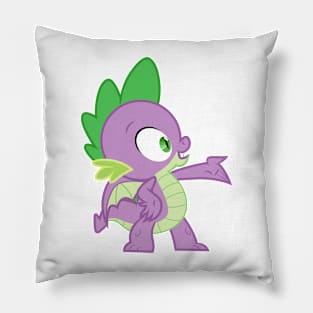 Spike the dragon 3 Pillow