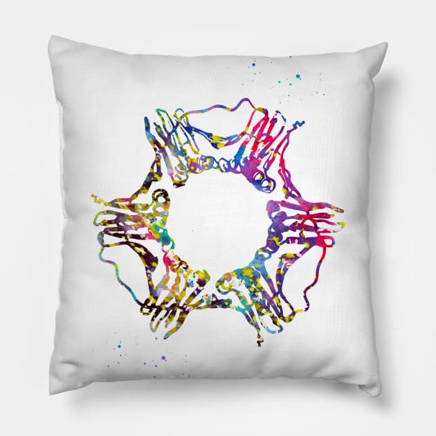 Proliferating cell Pillow by erzebeth