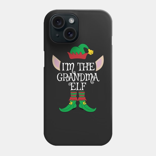 I'm The Grandma Christmas Elf Phone Case by Meteor77