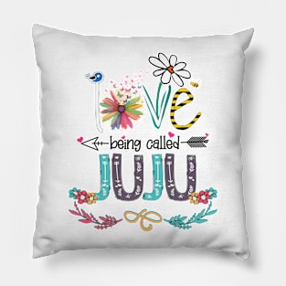 Love Being Called Juju Happy Mother's Day Pillow