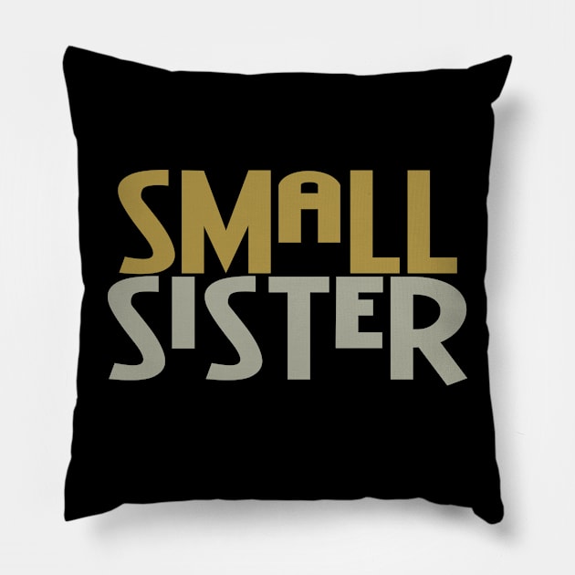 Small Sister Pillow by PeppermintClover