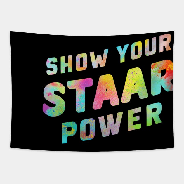 Show Your STAAR Power Tapestry by mdr design