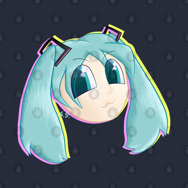 Hatsune Miku by The Cat that Draws