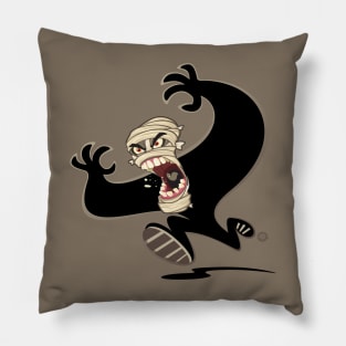 Halloween Mummy Shadow Runner Pillow