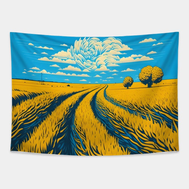 Ukraine Tapestry by Tazlo