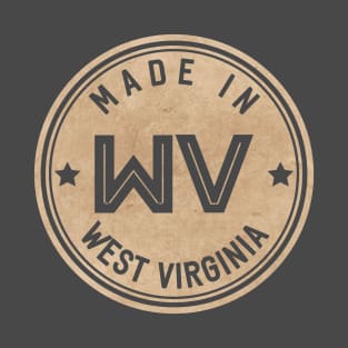 Made In West Virginia WV State USA T-Shirt