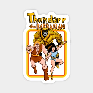 Retro Thundarr The Barbarian Magnet