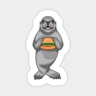 Seal Hamburger Magnet