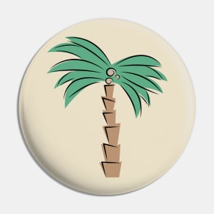 abstract palm tree Pin