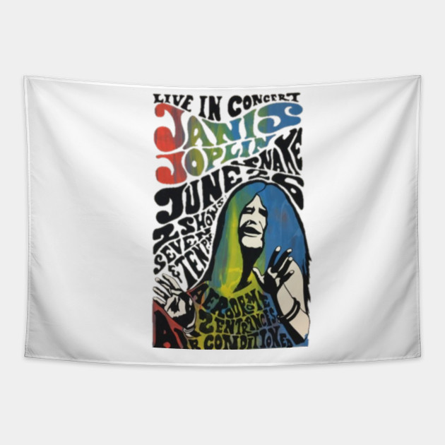 Janis Joplin Tapestry 2024 canal1 .ar