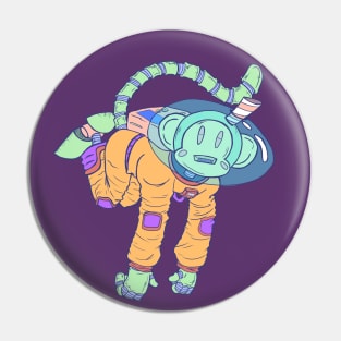 Monkey - Bot In Space Pin