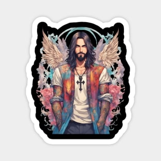 Black Jesus Magnet