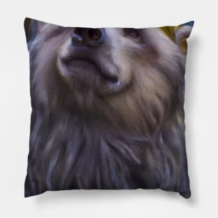 Bear with Crown Pillow