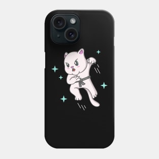 Kawaii Cat Ninja Kitten Fighter Karate Phone Case