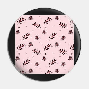 Floral Pattern Pin