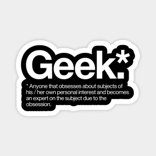 Geek Definition Magnet