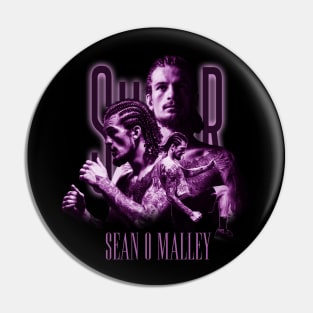 sean omalley fighter dark purple Pin