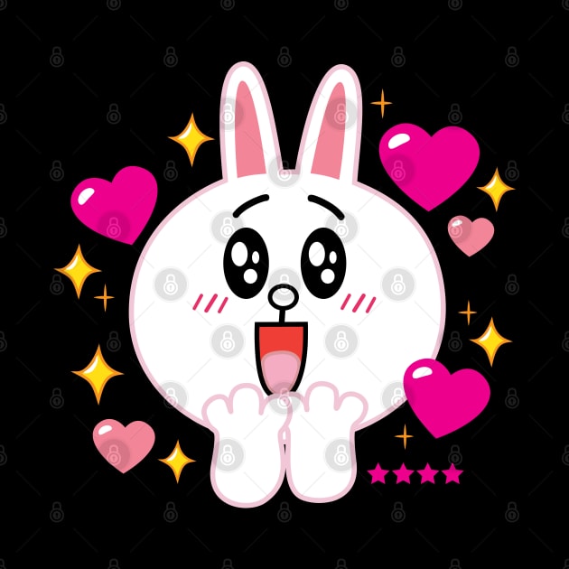 Cony Excited by FinelyTooned