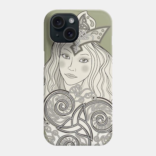 Fabulous Viking fairy Phone Case by Artist Natalja Cernecka