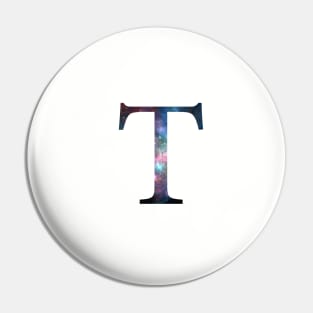 Tau Greek Letter Pin