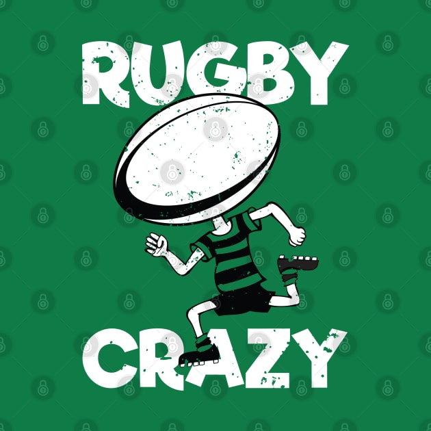 Kids Rugby Crazy Gift by atomguy