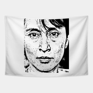 Aung San Suu Kyi Tapestry