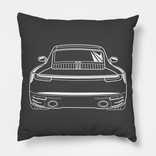 Porsche 992 carrera Pillow