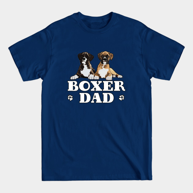 Discover Boxer Dog Mens - Boxer Dad - Boxer Dog Mens - T-Shirt