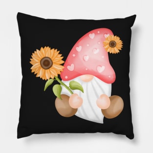 Sunflower Gnome Pillow