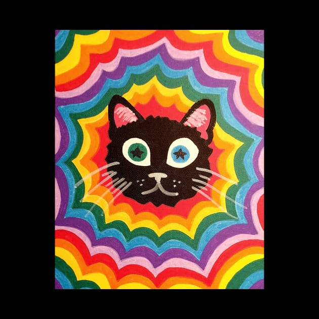 Rainbow Kitty by Bucket Hat Kiddo