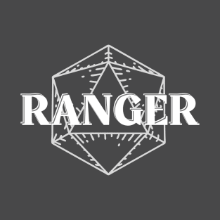 DnD Ranger D20 Symbol Print T-Shirt