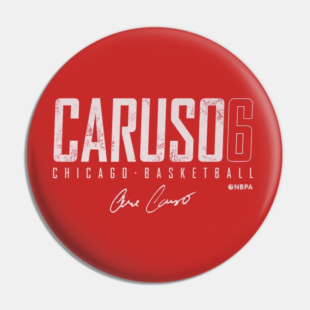 Alex Caruso Chicago Elite Pin by TodosRigatSot