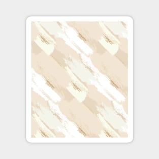 Pastel beige pat brushes Magnet