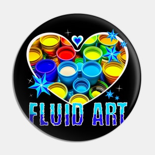 I love fluid art Pin