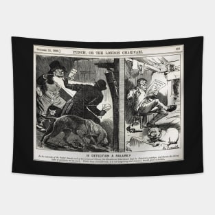 Jack the Ripper Punch Cartoon is Detection a failure? 1888 Tapestry