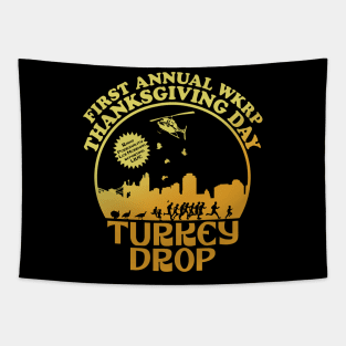 wkrp turkey drop Tapestry