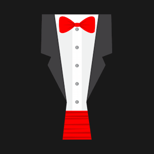 red tux tuxedo T-Shirt