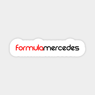 Formula Mercedes Magnet