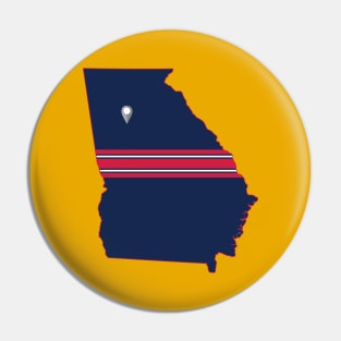 Atlanta Baseball Pin