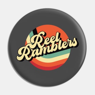 Reel Ramblers Circle Full Colour Logo Pin