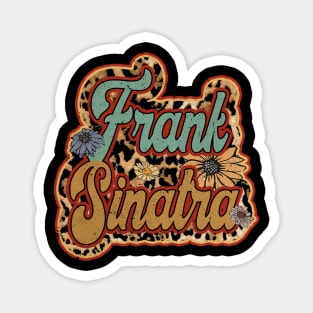 Vintage Frank Proud Name Sinatra Personalized Birthday Retro Magnet