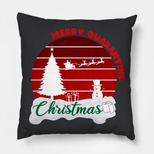 Quarantine Christmas Pillow